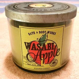 3 Wick Candle from B&BW - "Wasabi Apple"